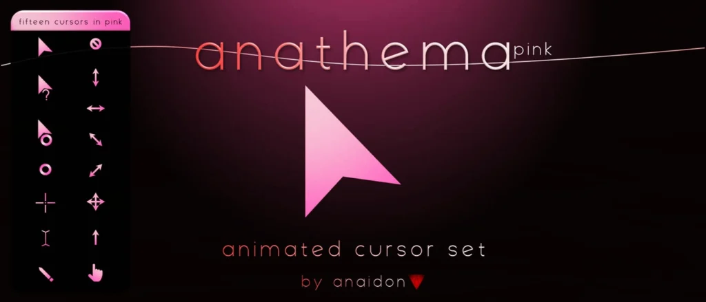 anathema custom cursors