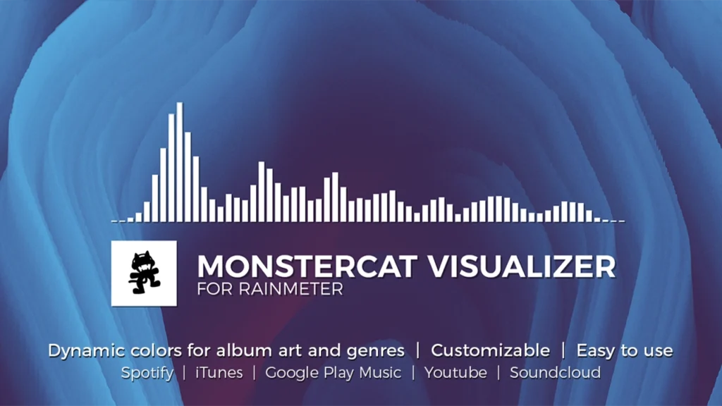 Monstercat Visualizer for Rainmeter