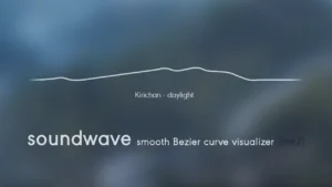 Soundwave visualizer Rainmeter Skin