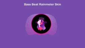 Bass Beat Visualizer Rainmeter Skin
